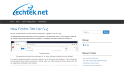 Desktop Screenshot of echtek.net